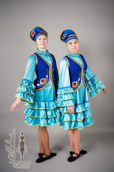 Татарский национальный стилизованный костюм