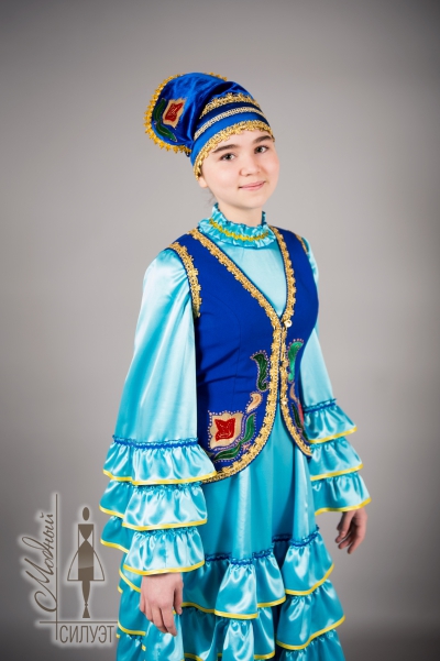 Татарский национальный стилизованный костюм