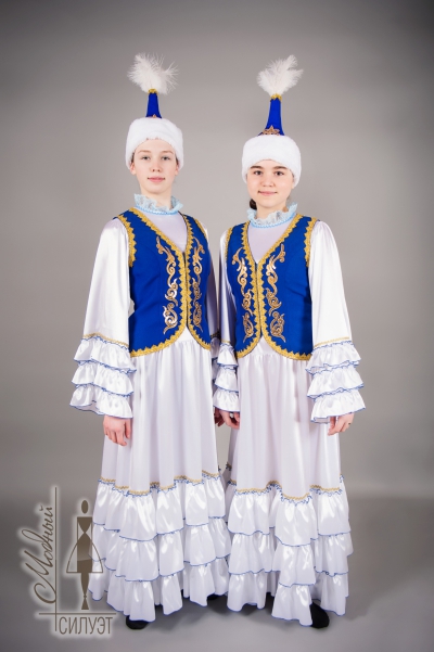 Казахский национальный стилизованный костюм