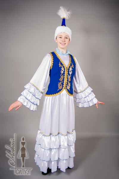 Казахский национальный стилизованный костюм